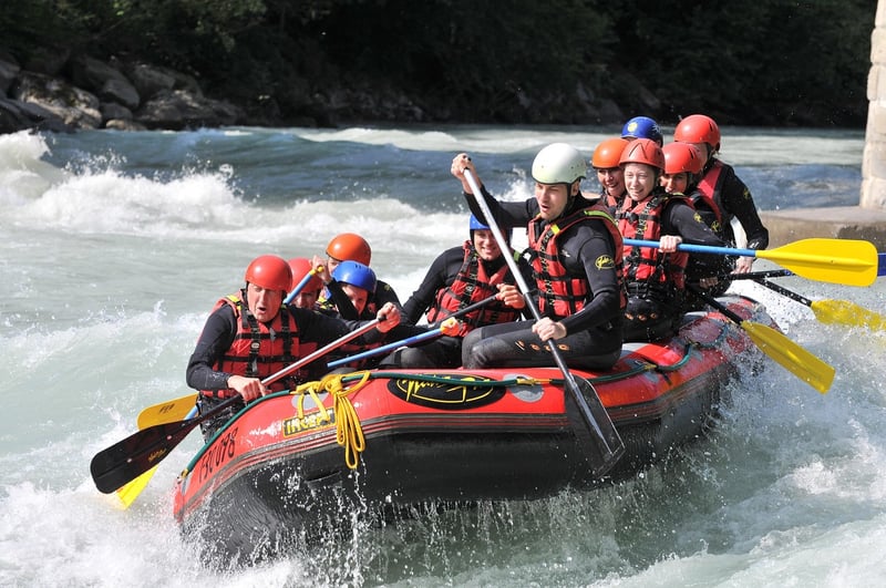 Rafting through extreme rapids